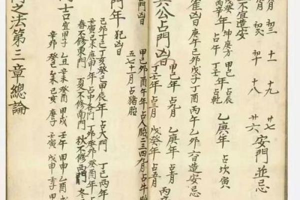 吉日的选择