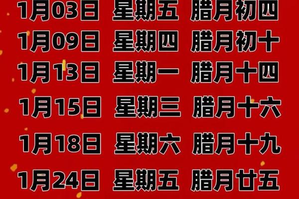 2025一月开业吉日一览表查询