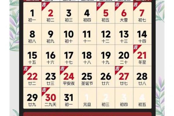 十二月份进宅的吉日有哪些