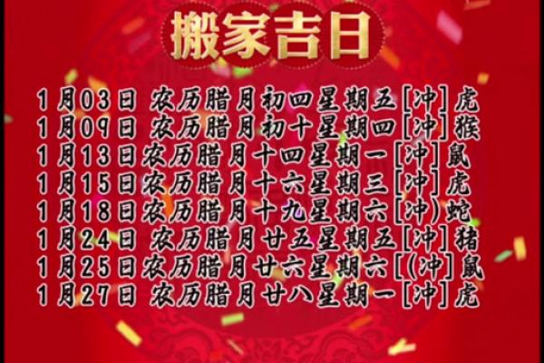 二月份乔迁日期哪天好