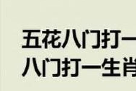 朝九晚五打一生肖(朝九晚五打一生肖)