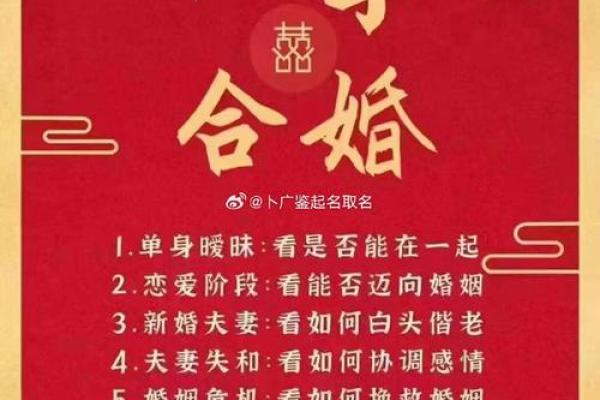 男女姻缘生辰八字配对 男女生辰八字算姻缘