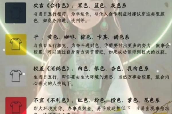 每日五行穿衣指南2025年4月11日
