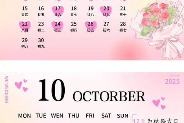 2025年的结婚吉日有哪些