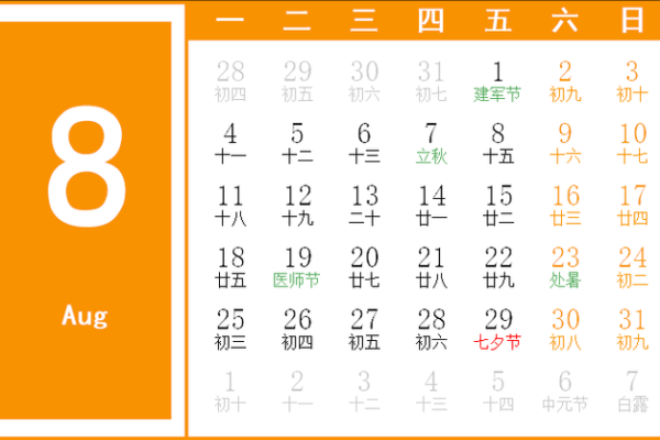 2025年全年日历表