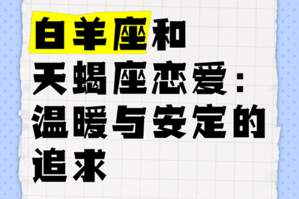 天蝎座白羊座