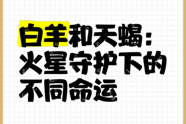 白羊座天蝎座