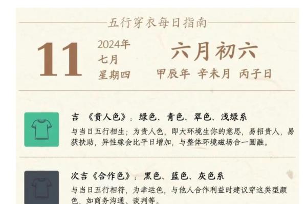 2021年11月6日五行穿衣