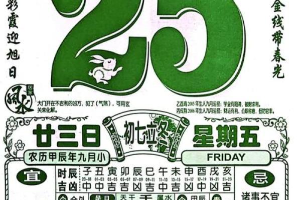 25日子好不好老黄历查询