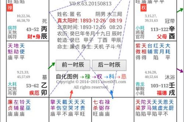 2025年3月16日丑时男命紫微斗数全解盘