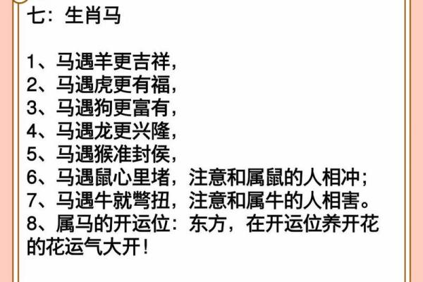 2013年生肖运程