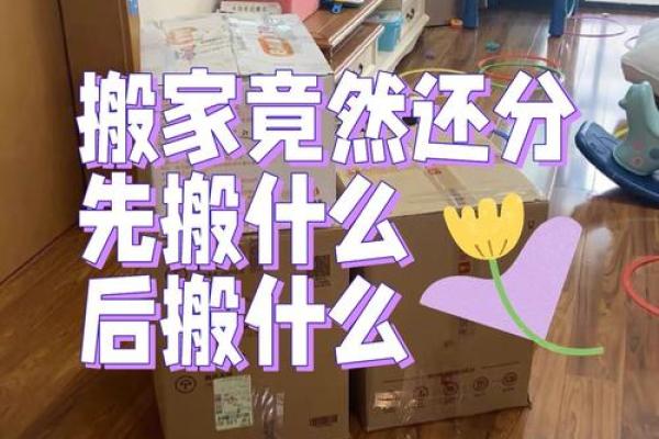 搬家哪些东西可以提前搬进去