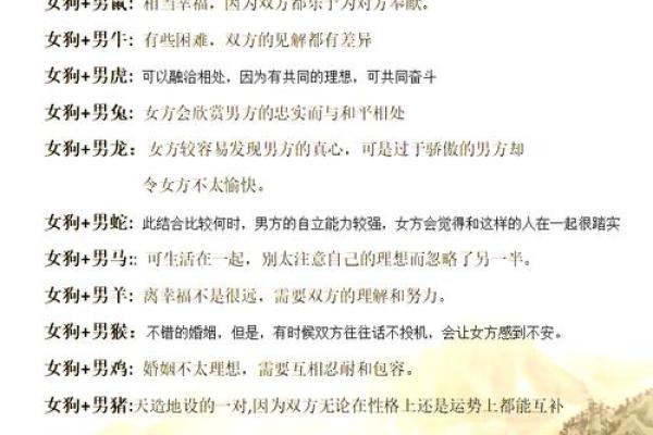 属鸡男和属狗女的姻缘_属鸡男与属狗女的姻缘解析缘分天注定还是性格互补