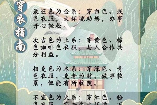 五行穿衣今日颜色2025年4月8日(五行穿衣今日穿什么颜色)