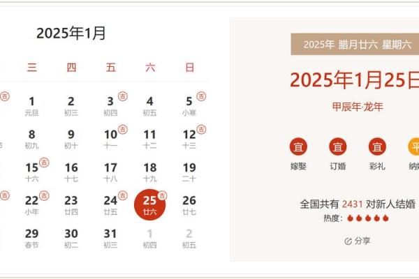 2025年1月1号生的孩子属什么