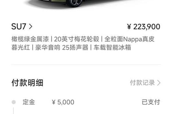 四月份提车