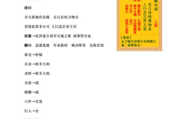 观音灵签47