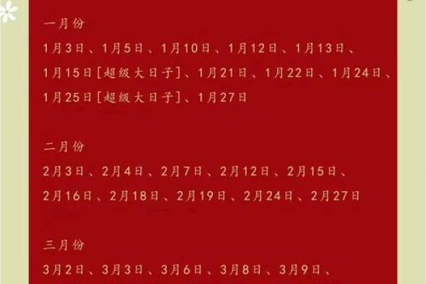 2025年四月适合结婚的日子