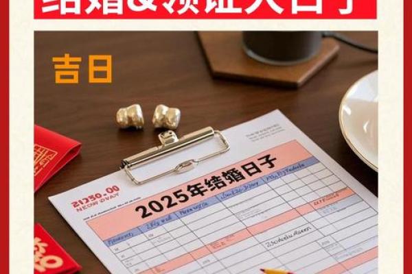 2025年合婚订婚吉日是哪几天(2025年结婚吉日一览表)