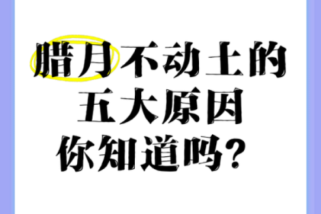 不能动土