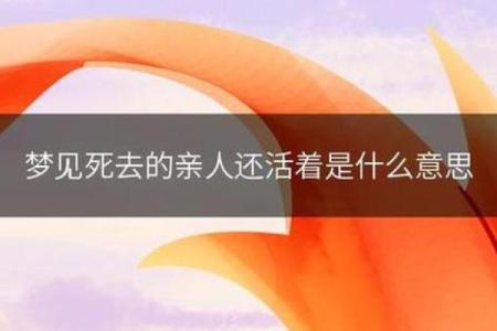 梦见死去的老人