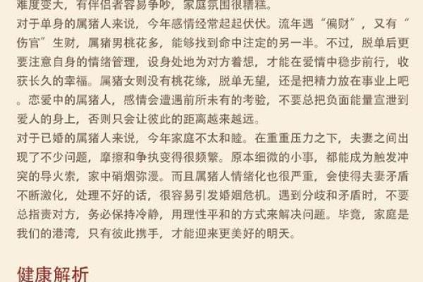 2025年属猪人年龄详解几岁运势如何