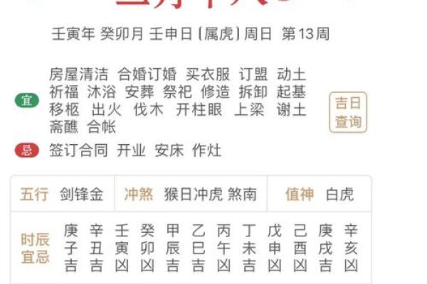 通书日历2022